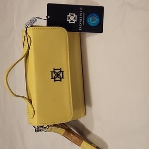 NWT  Dominie crossbody purse yellow